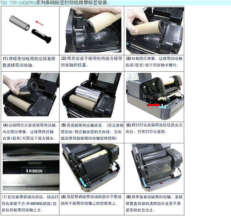 TSC TTP243E Pro打印機(圖14)